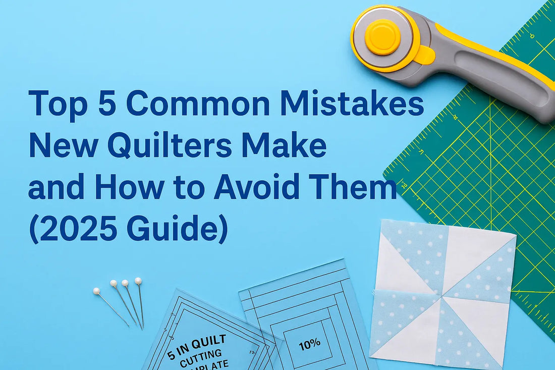Top 5 Common Mistakes New Quilters