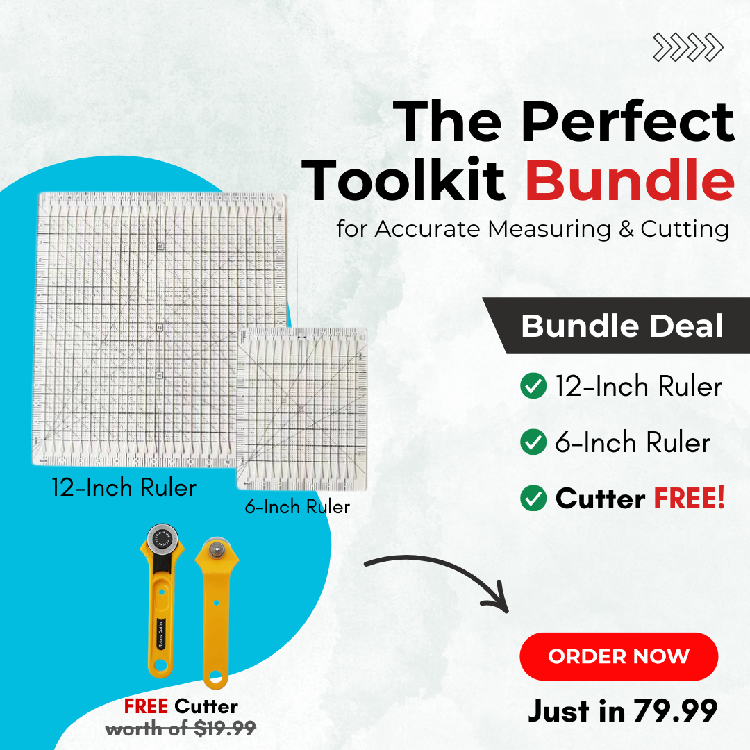 5 In 1 Quilt Cutting Template