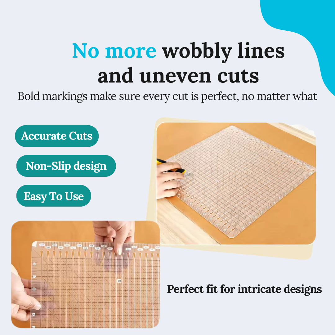 5 In 1 Quilt Cutting Template