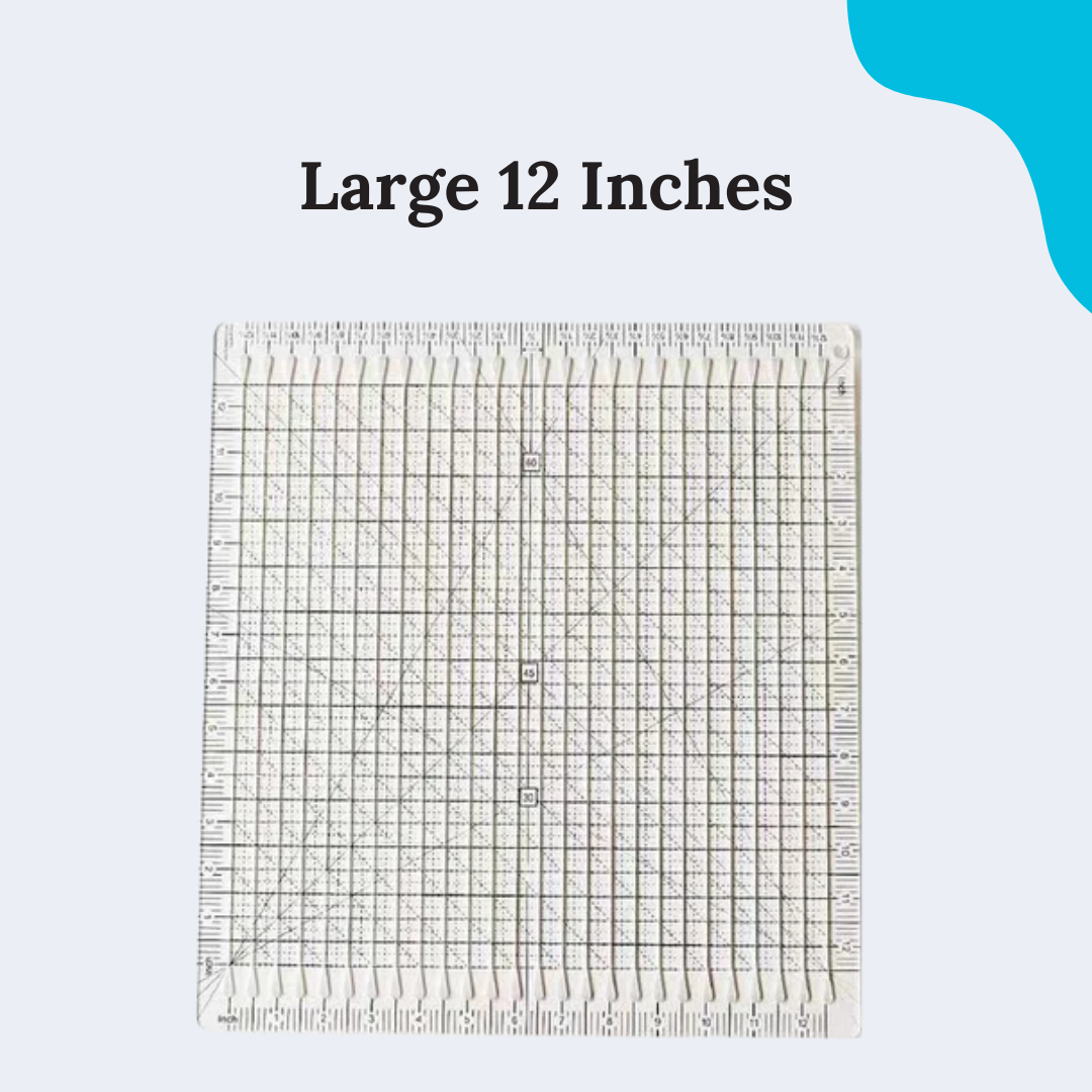 5 In 1 Quilt Cutting Template