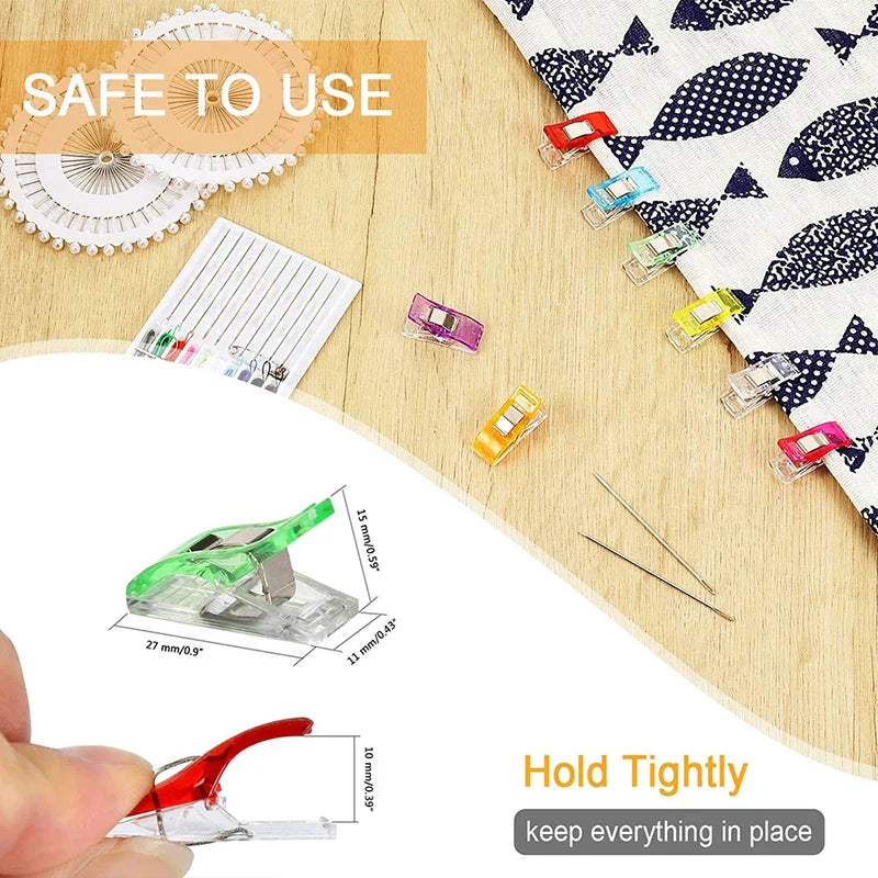 ClipMate – Colorful Sewing Clips Set