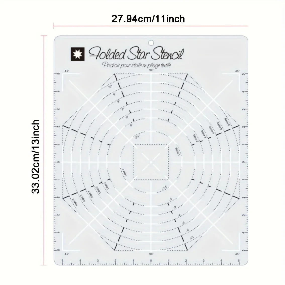 ShapeMaster – Acrylic Quilting Template Set