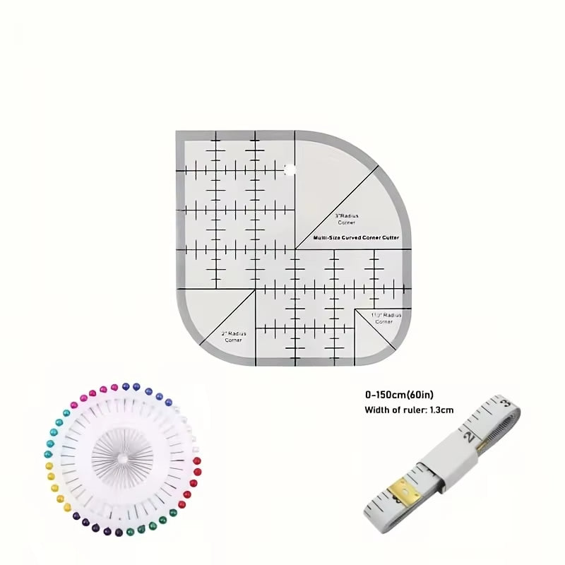 EdgeMark – Acrylic Corner Ruler Template Set