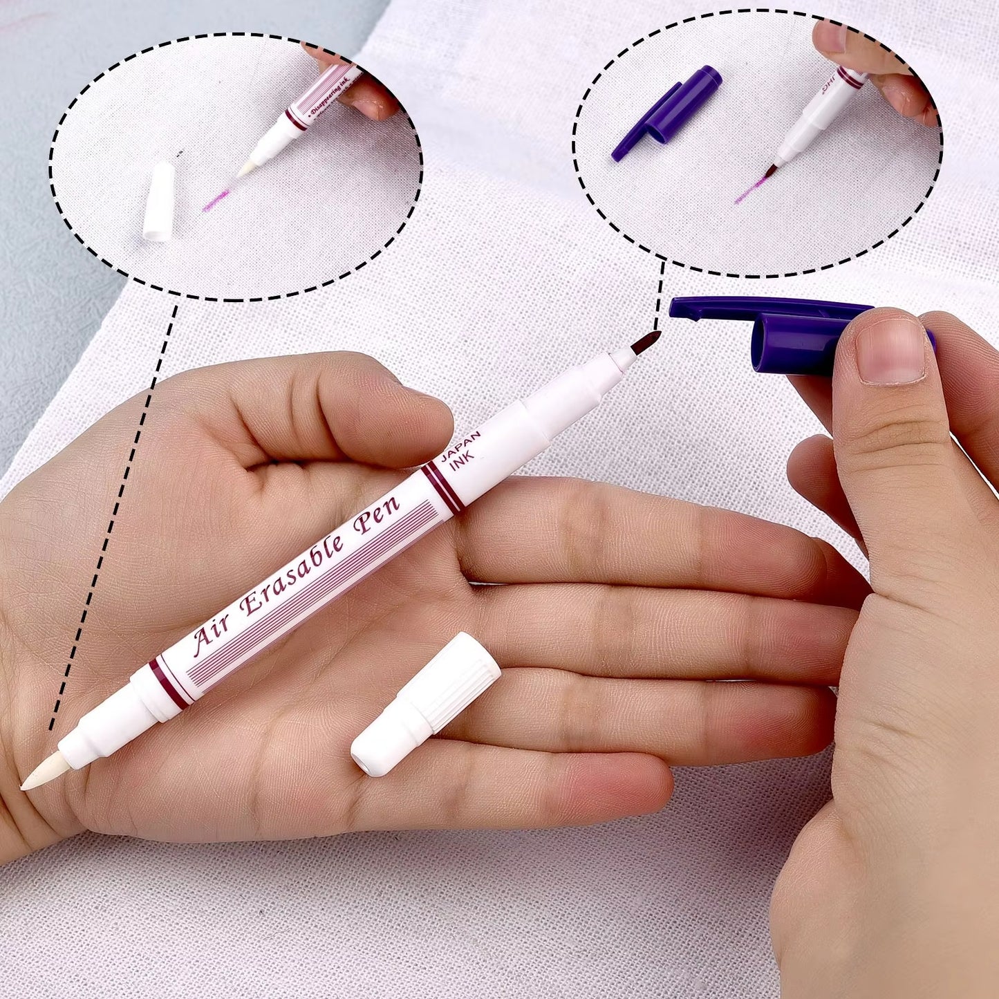 MarkEase – Disappearing Ink Fabric Marker Pen Set