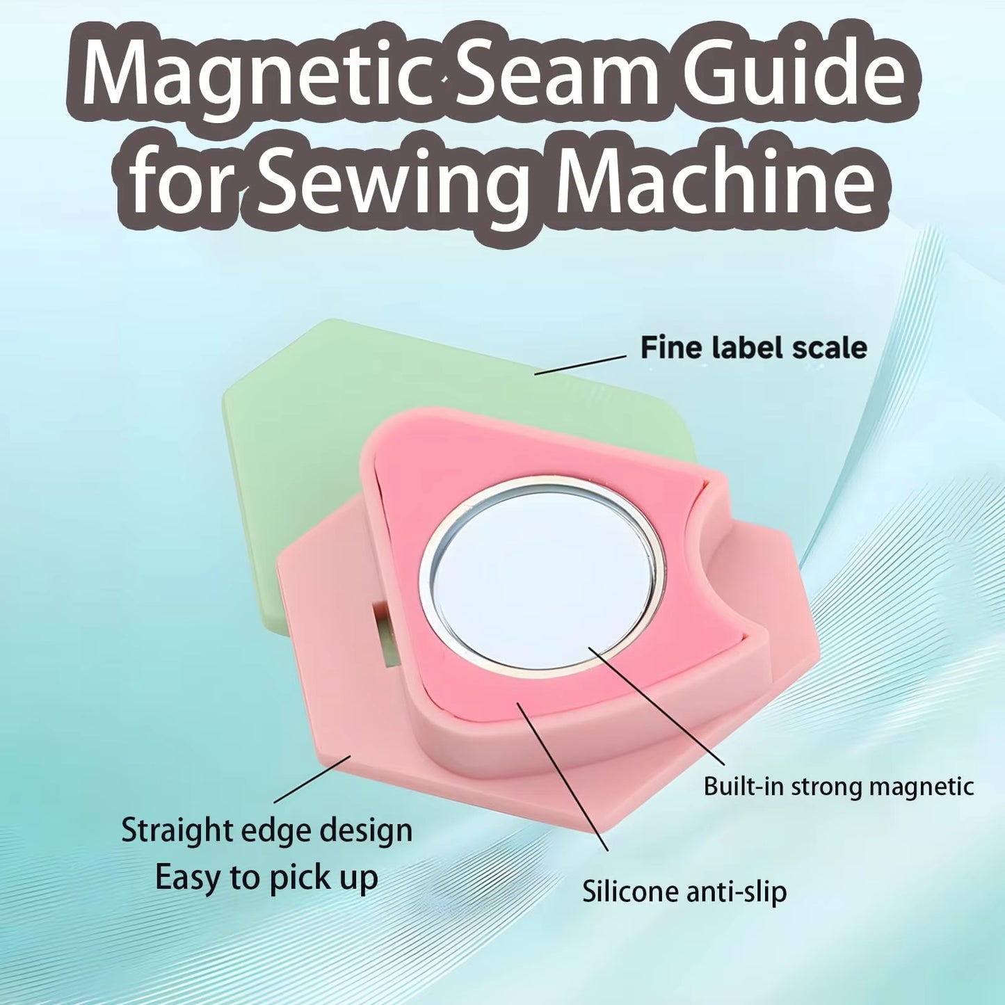 SewMag – Magnetic Seam Guide Set