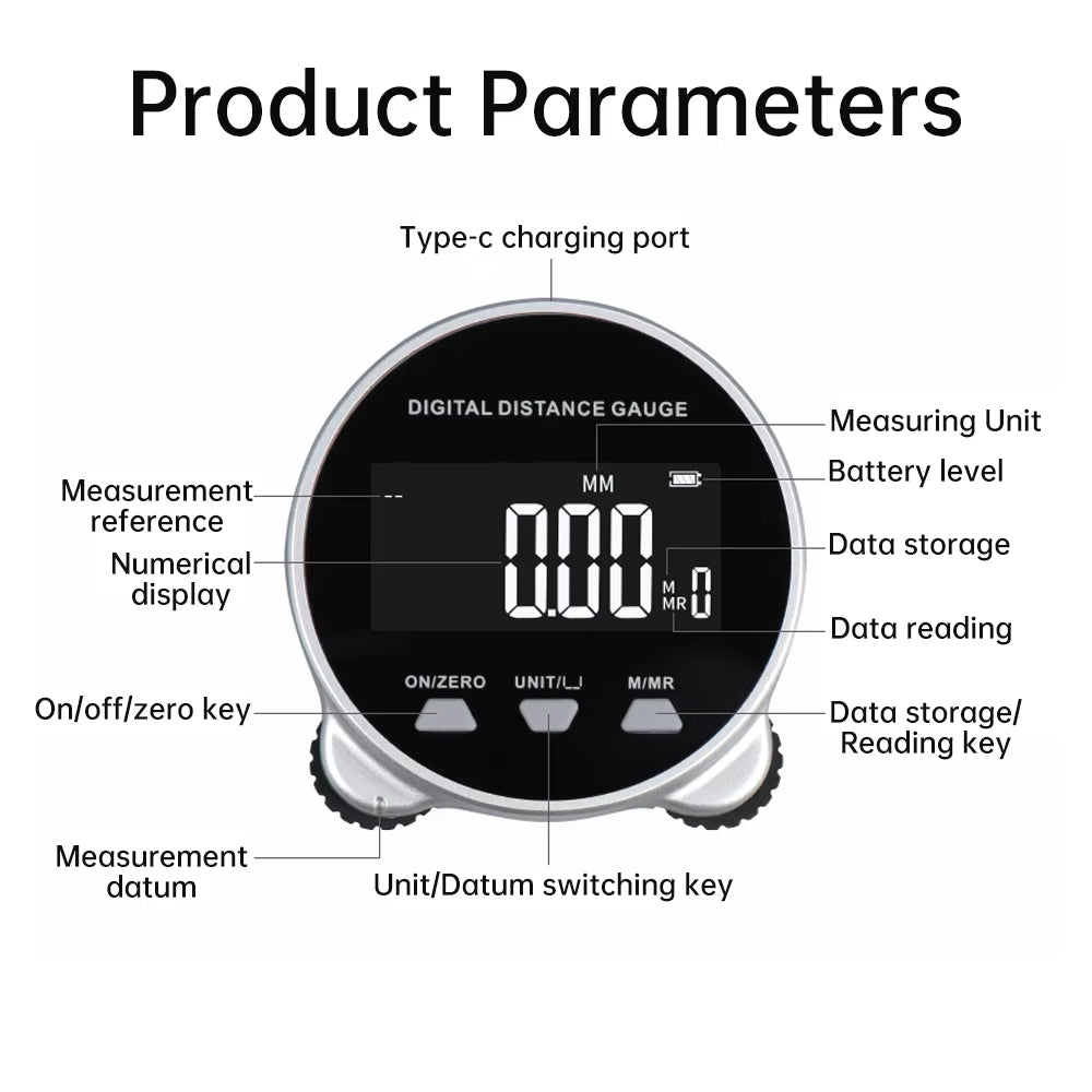 MeasureBud– Electronic Distance Measuring Ruler