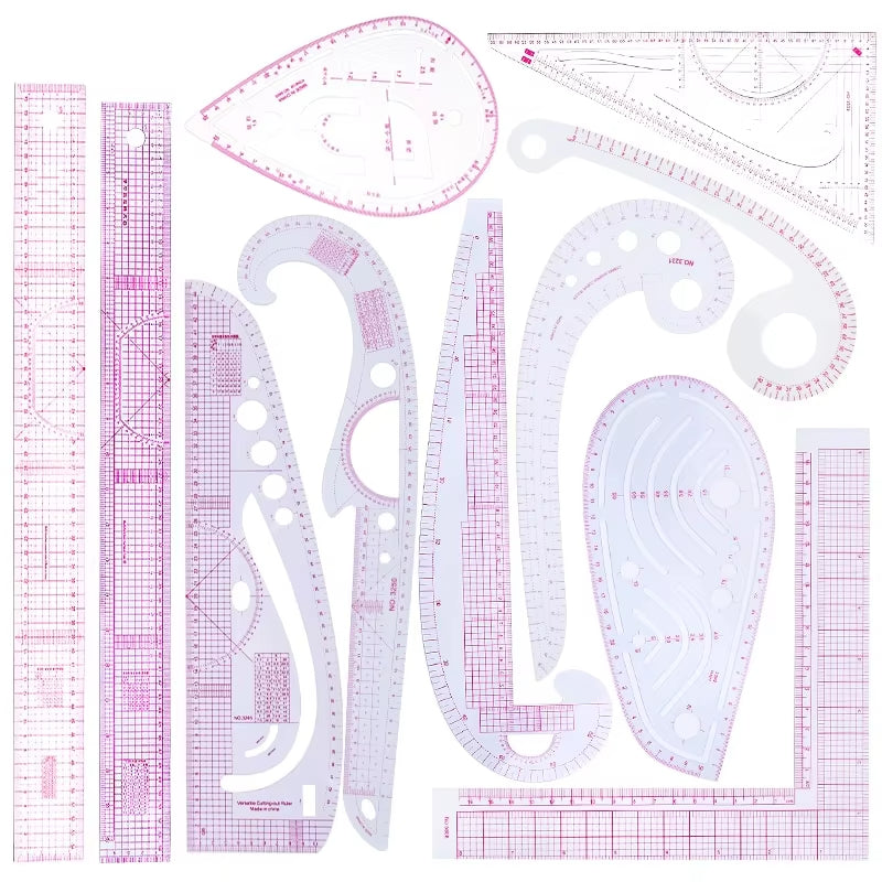 CraftyCurve– French Curve Ruler Set