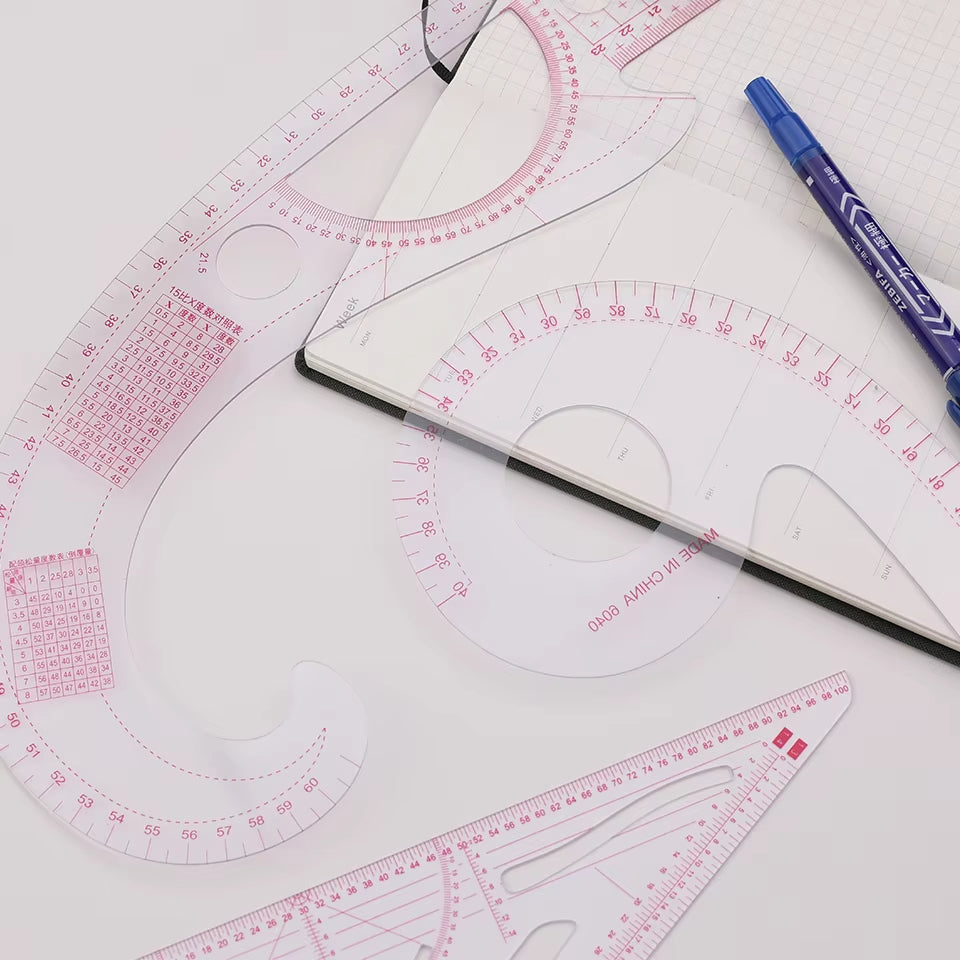 CraftyCurve– French Curve Ruler Set