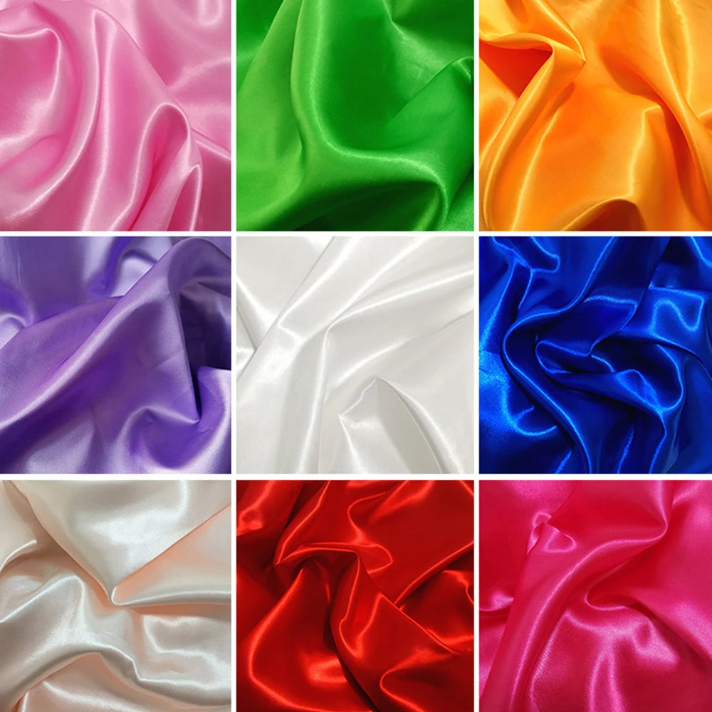 SatinGlow – Silky Patchwork Fabric