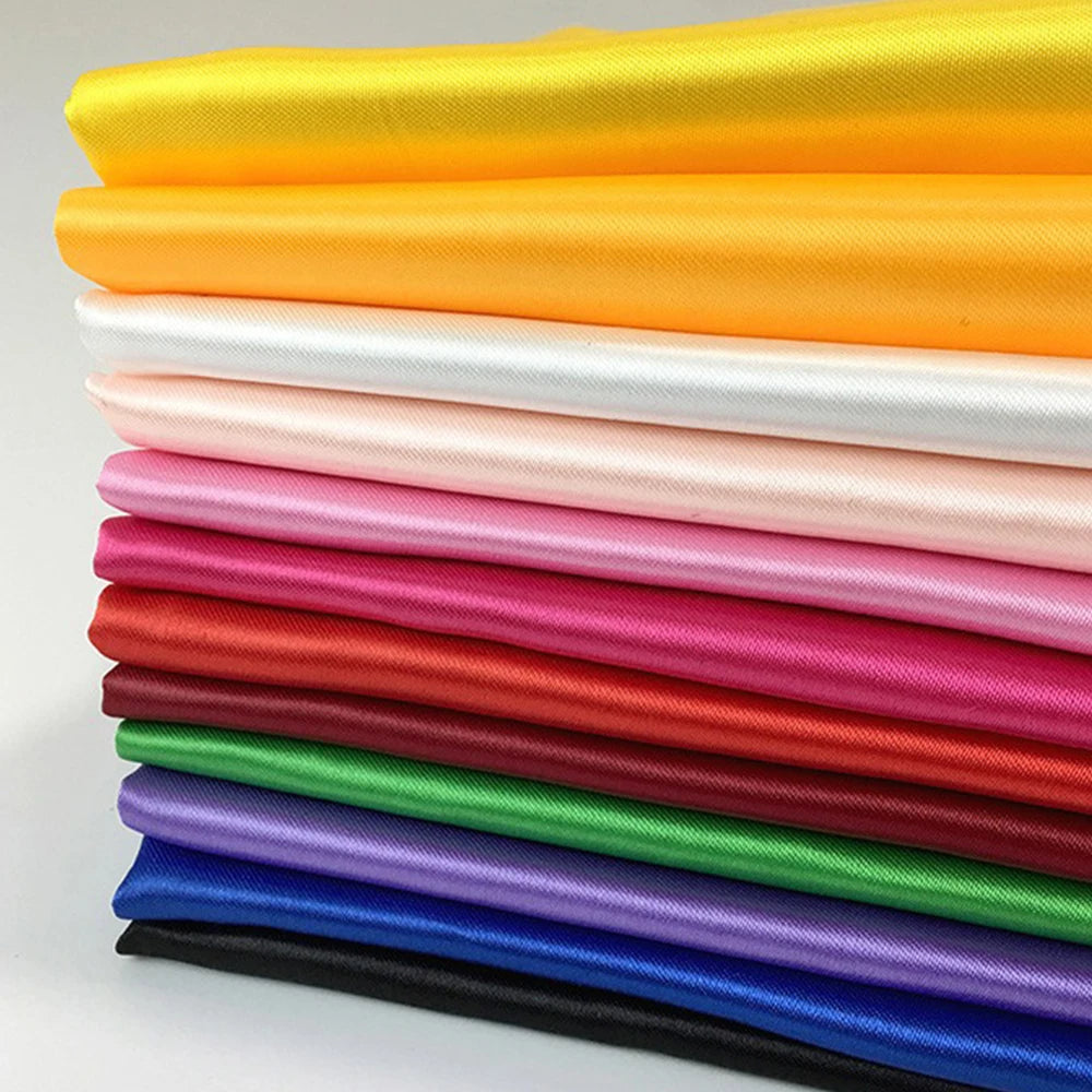 SatinGlow – Silky Patchwork Fabric
