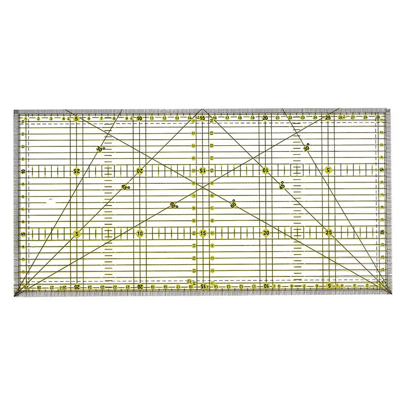 MeasurePro – Acrylic Multisize Patchwork Ruler