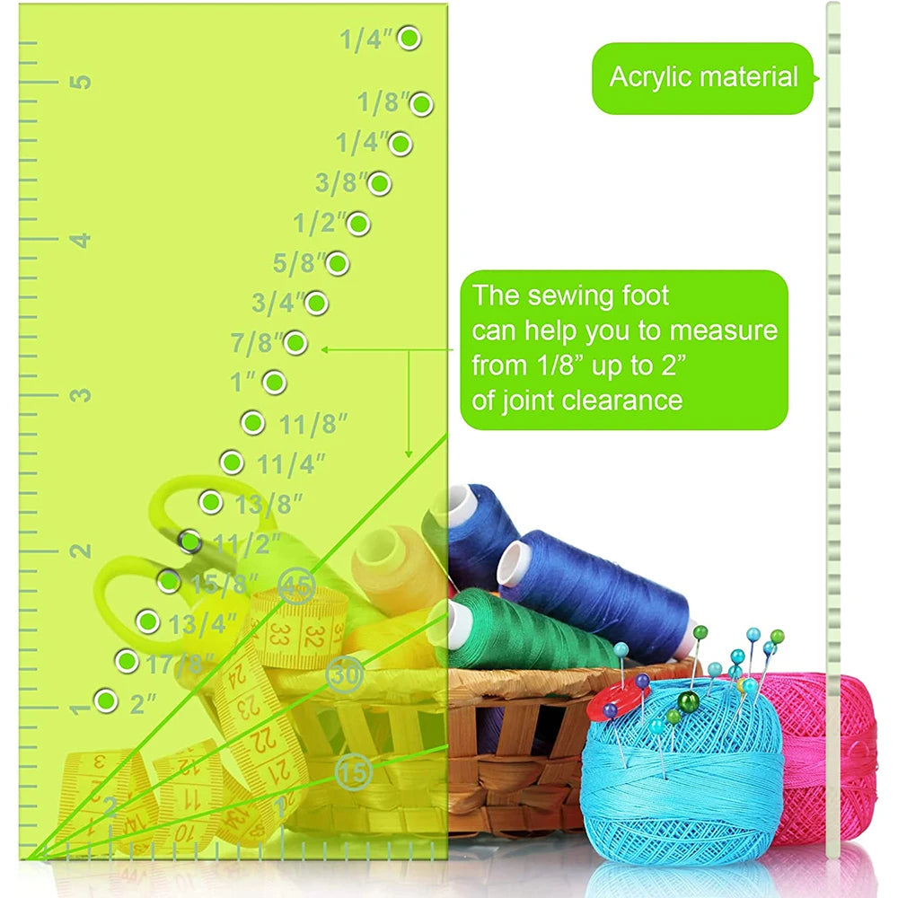 SewGuide – Magnetic Seam Guide with Ruler