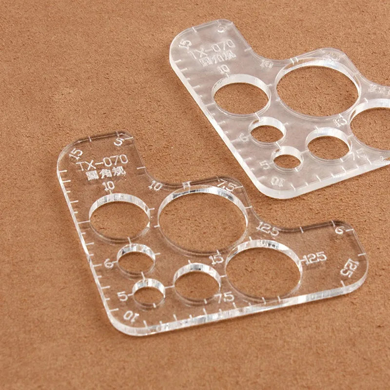EdgeCurve – Acrylic R-Shaped Corner Cutter Template