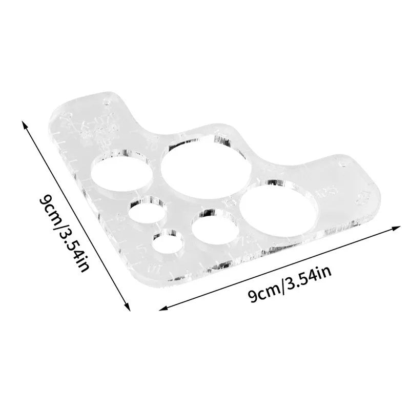 EdgeCurve – Acrylic R-Shaped Corner Cutter Template