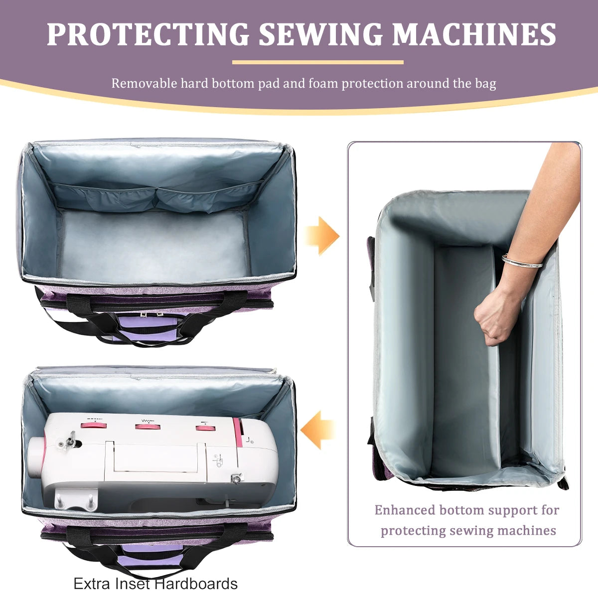 SewVoyage – Large Sewing Machine Carrying Case