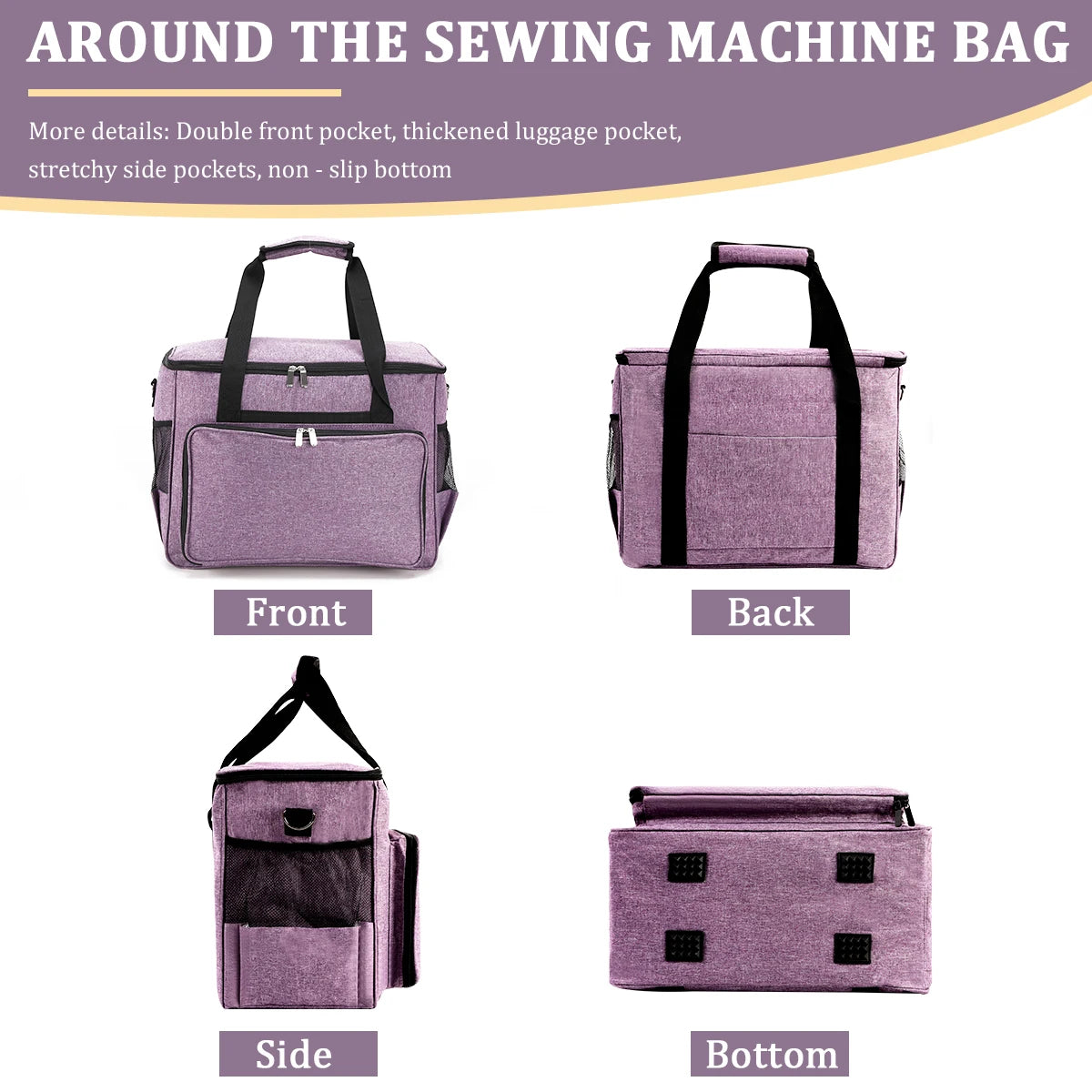 SewVoyage – Large Sewing Machine Carrying Case