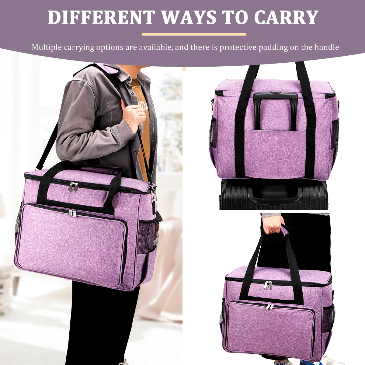 SewVoyage – Large Sewing Machine Carrying Case