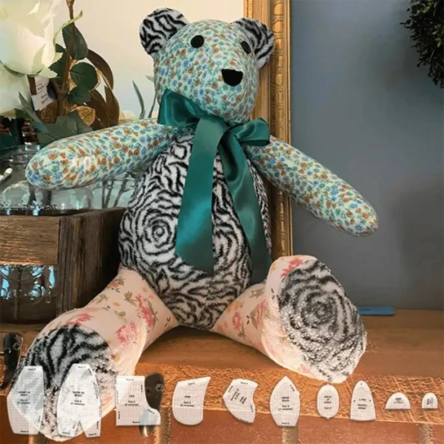 QuiltCub – Acrylic Bear Template Ruler Set