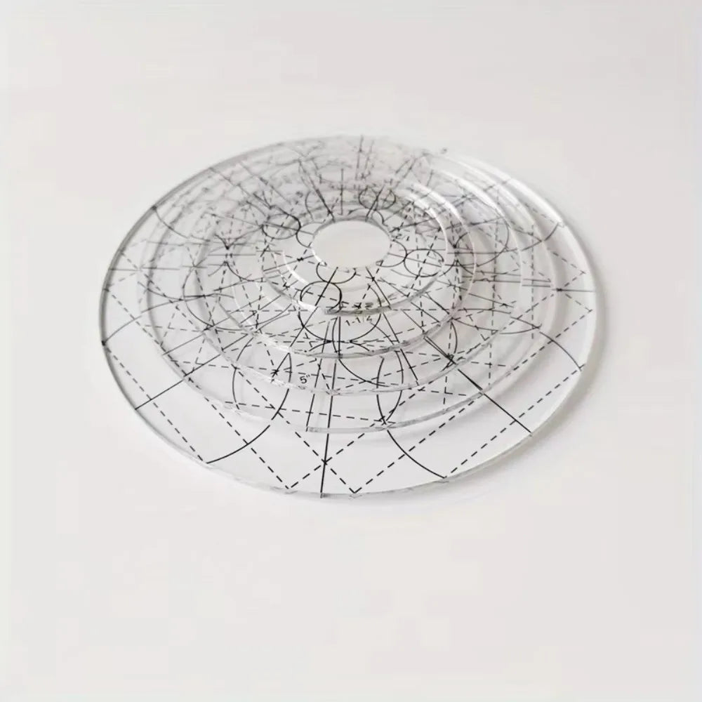 StitchGrid – Acrylic Patchwork Ruler Set