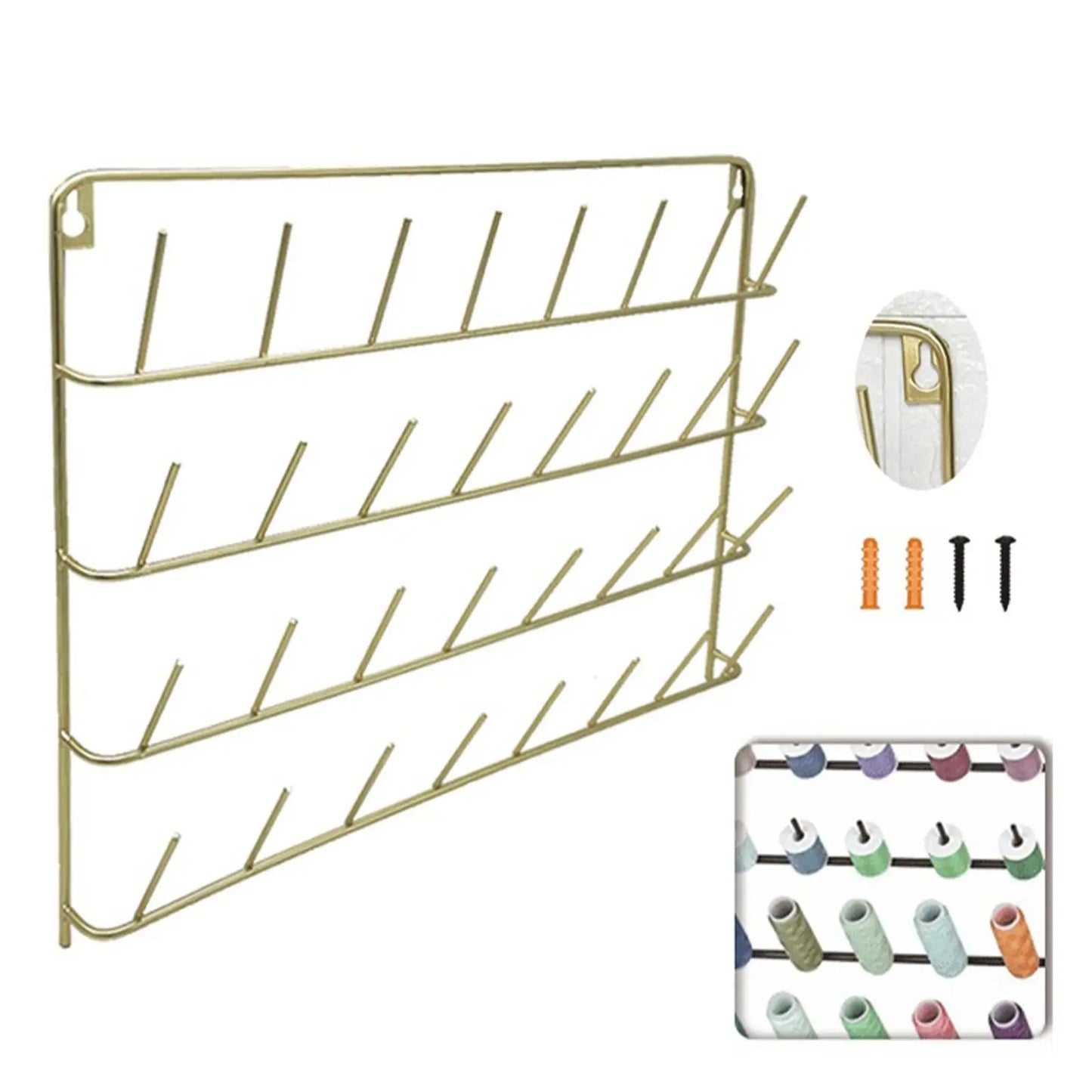 CraftRack – Metal Thread & Spool Holder