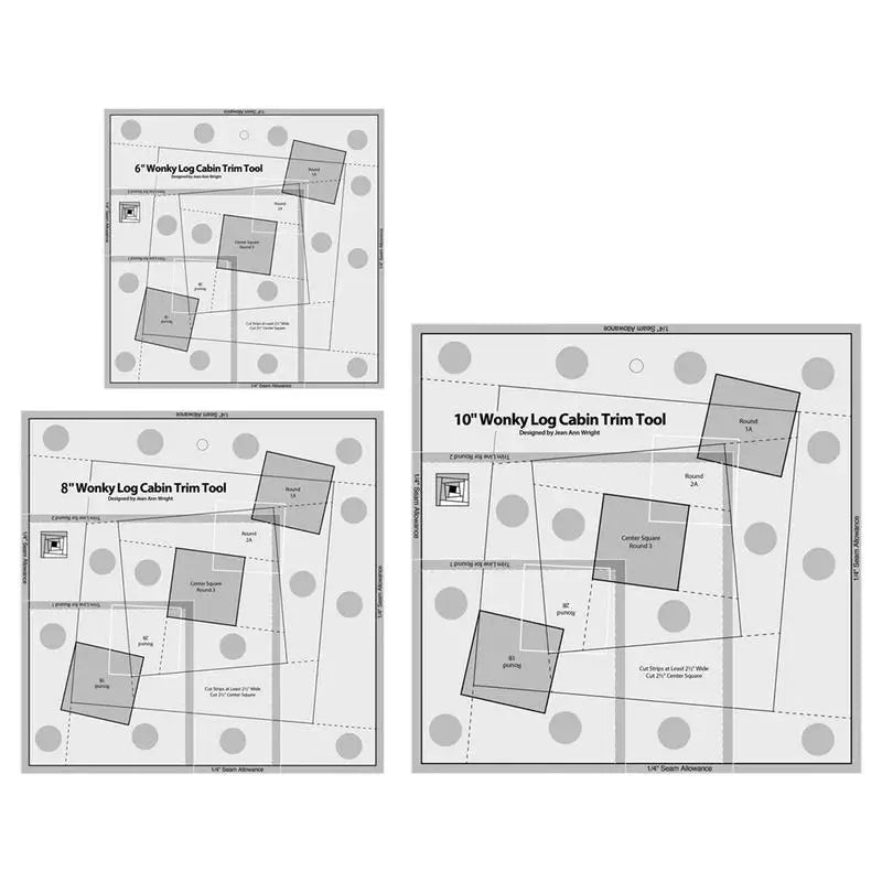 PatchPerfect – Acrylic Quilting Template Ruler