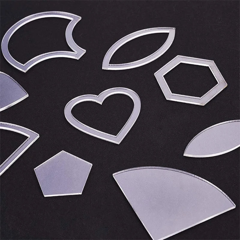 ShapeDeck – 54pcs Quilting Template Set