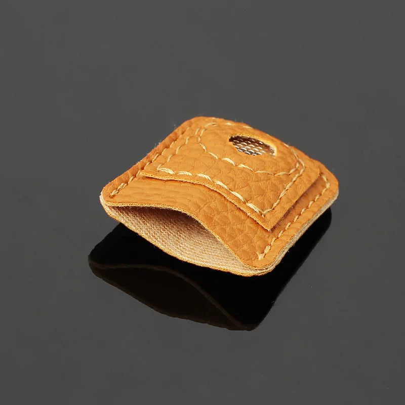 ThimbleGuard – Leather Finger Protector for Sewing