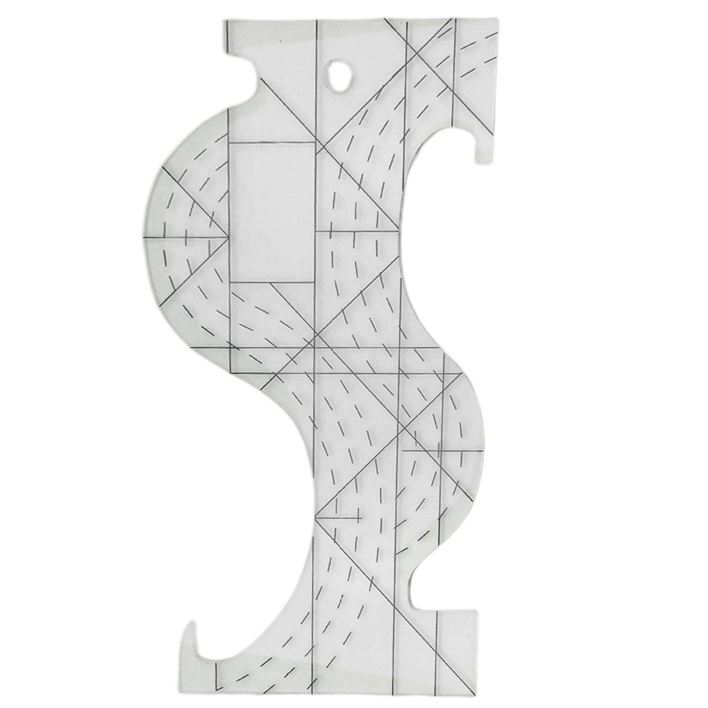 AlignQuilt – Transparent Quilting Template Ruler