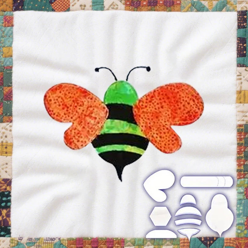StitchBee – Acrylic Quilting Template Set
