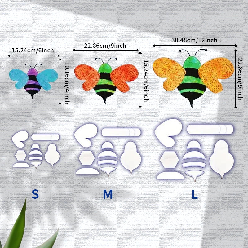 StitchBee – Acrylic Quilting Template Set