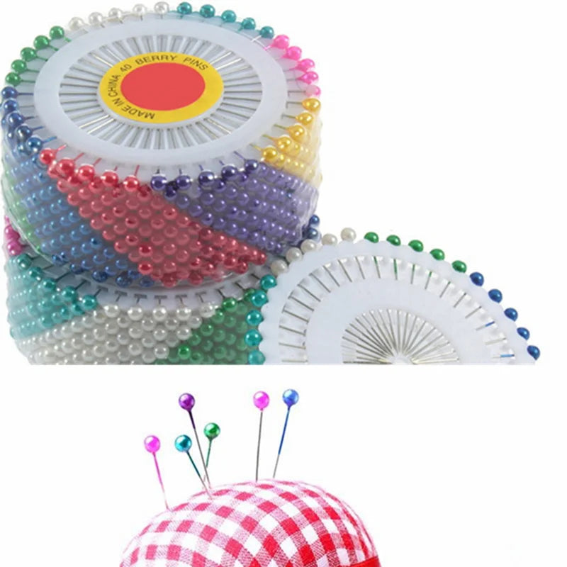 PearlStitch – 480 Pcs Round Head Sewing Pins