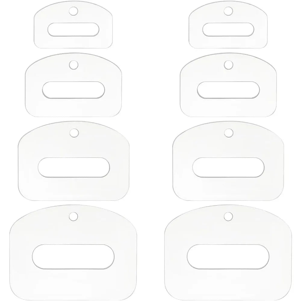 BeltCraft – 8 Pcs Acrylic Quilting Template Set
