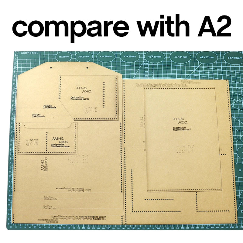 CraftEase – DIY Clutch & Passport Bag Template Set