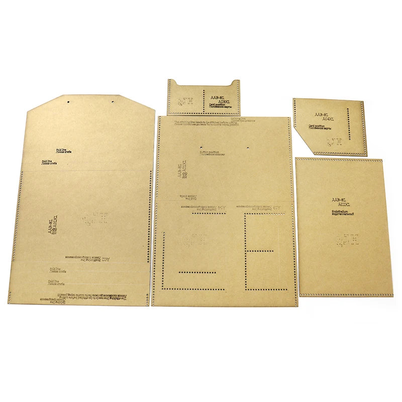 CraftEase – DIY Clutch & Passport Bag Template Set