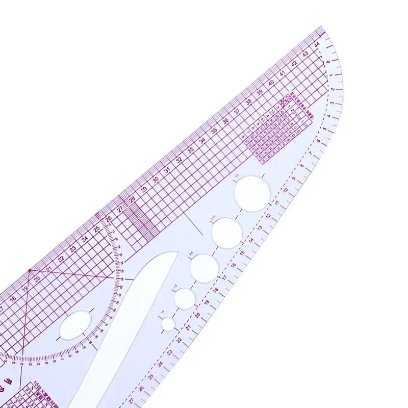 SewLina – Transparent French Curve Ruler Set