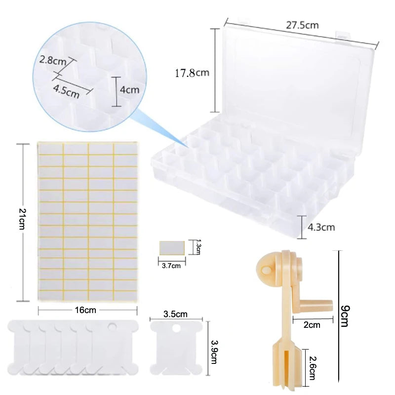 ThreadHive – Embroidery Floss Organizer Kit