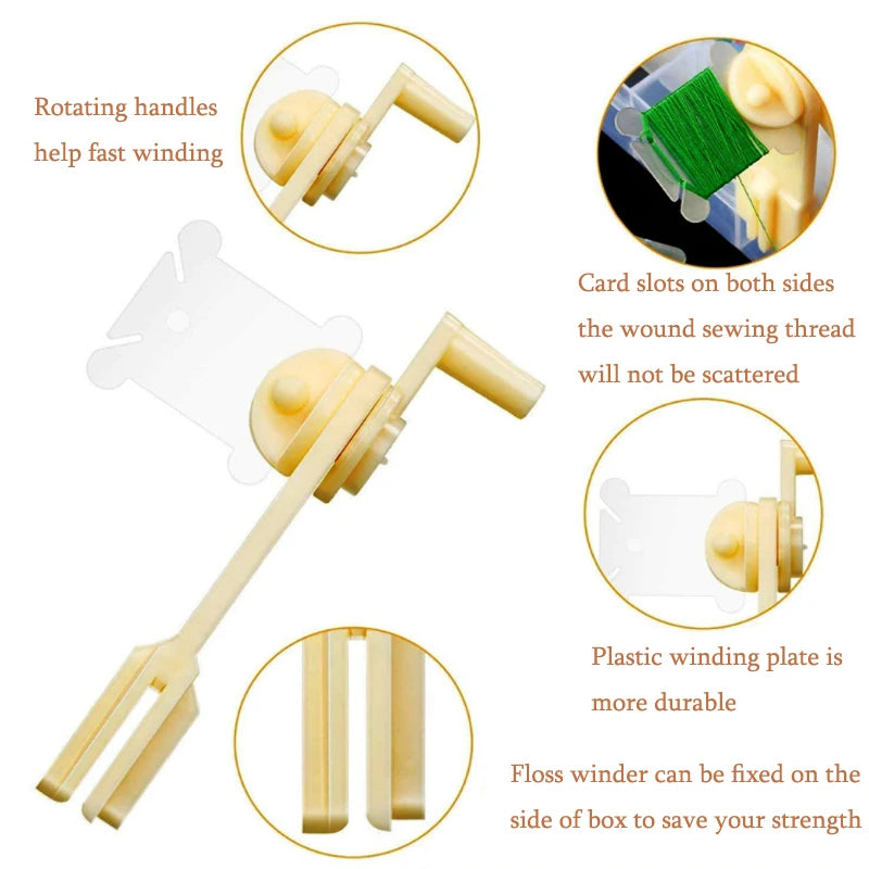 ThreadHive – Embroidery Floss Organizer Kit