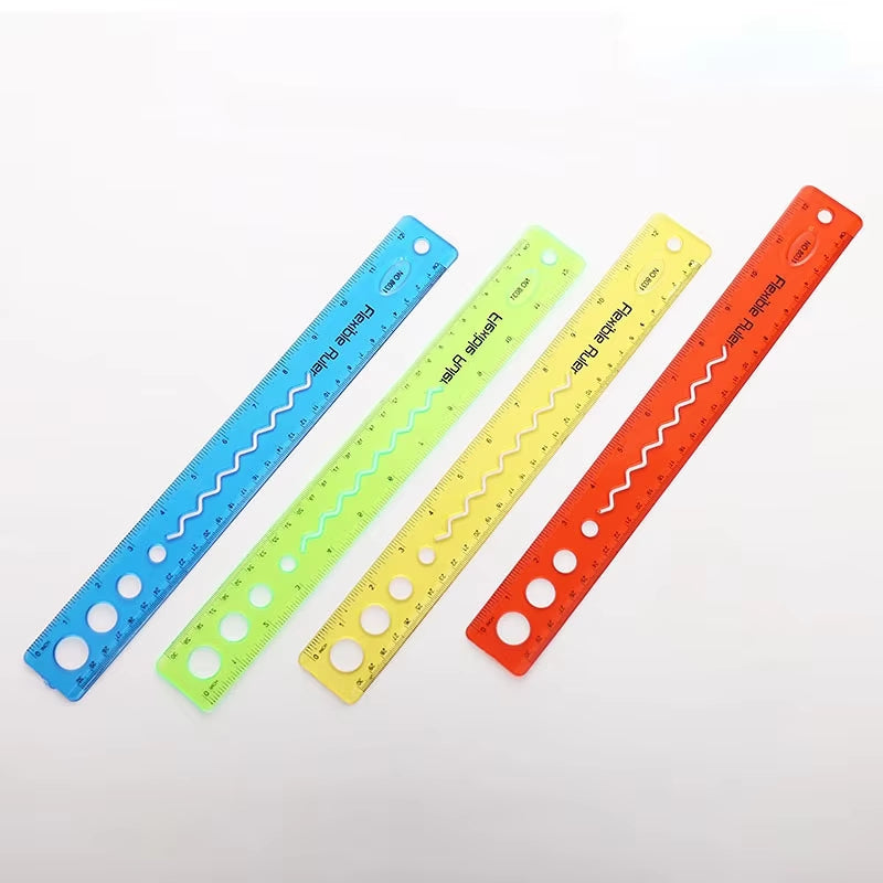 Measura – 2pcs Multicolor Flexible Soft Ruler Set