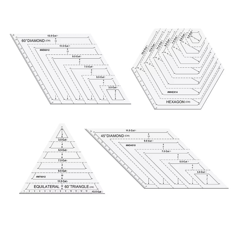 ClearGrid - Quilt Ruler