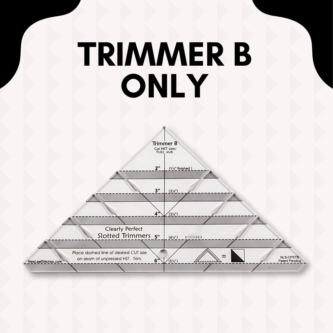 Slotted Ruler For Perfect Triangles