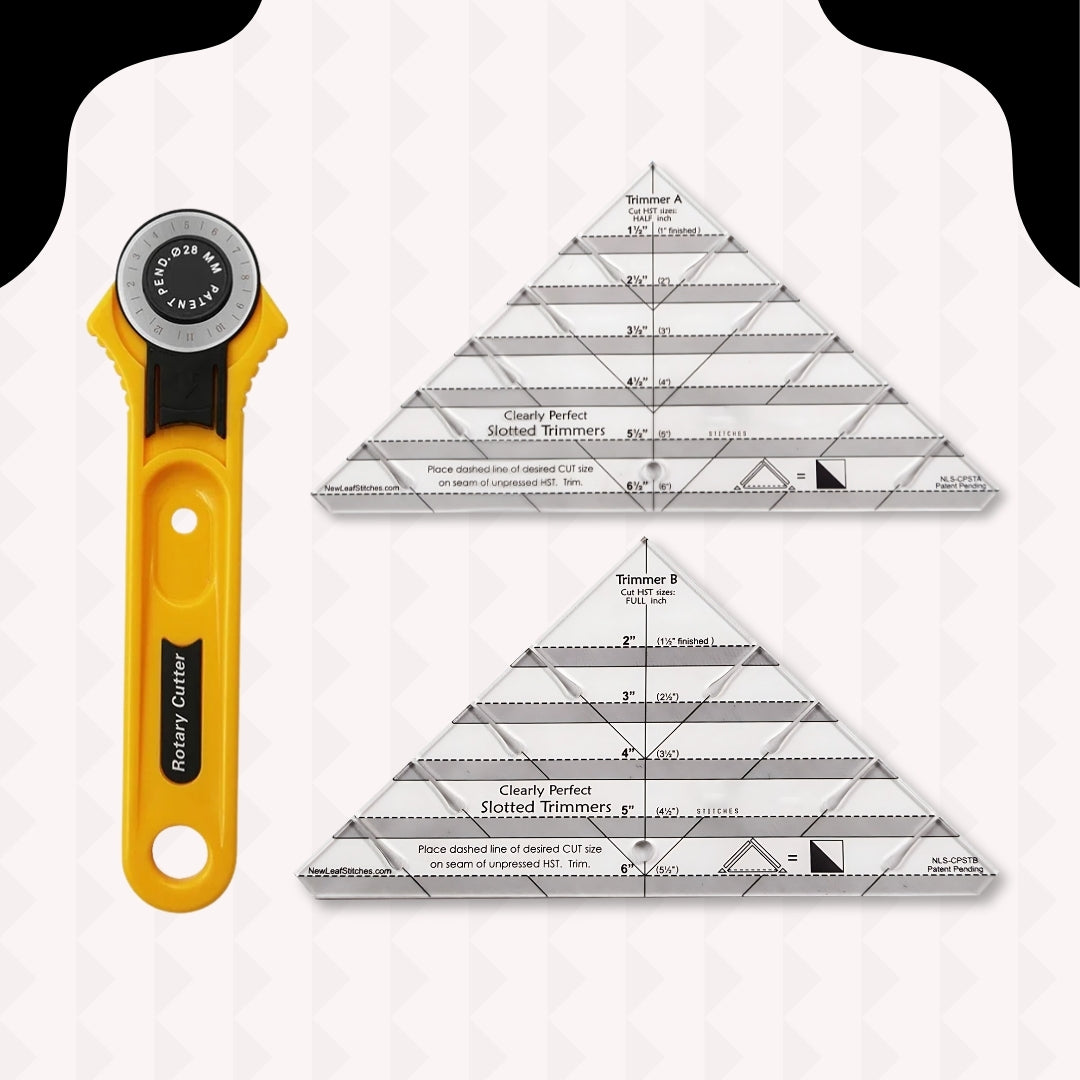 Slotted Ruler For Perfect Triangles