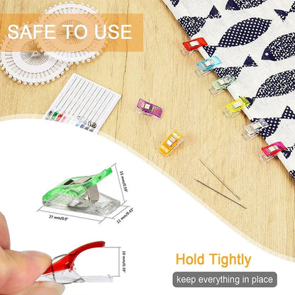 ClipMate – Colorful Sewing Clips Set