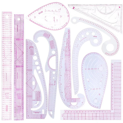 CraftyCurve– French Curve Ruler Set
