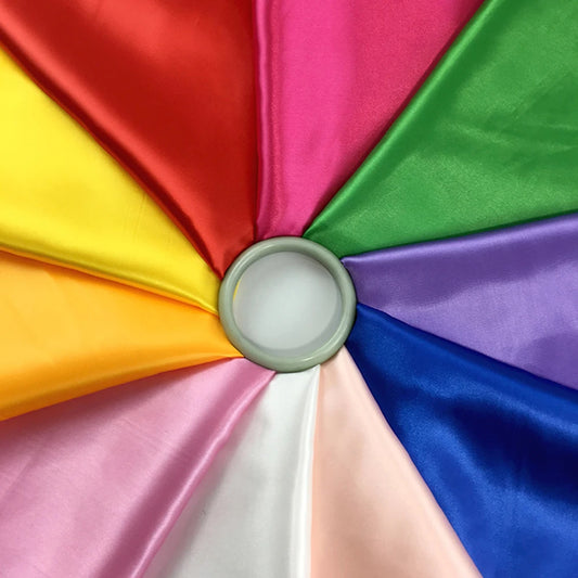 SatinGlow – Silky Patchwork Fabric