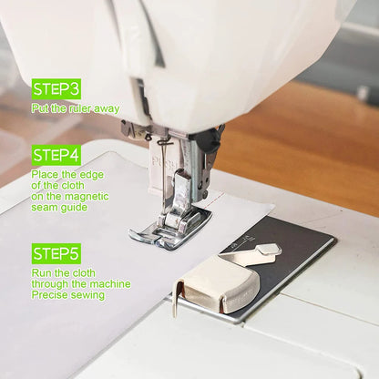 SewGuide – Magnetic Seam Guide with Ruler