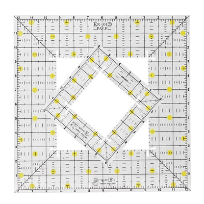 QuiltAlign – Acrylic Square Patchwork Ruler