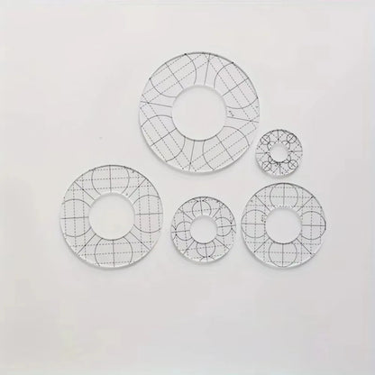 StitchGrid – Acrylic Patchwork Ruler Set