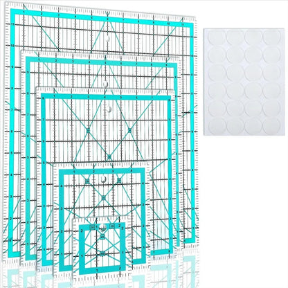 GridMaster – 5-Piece Quilting Ruler Set