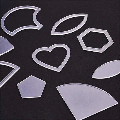 ShapeDeck – 54pcs Quilting Template Set