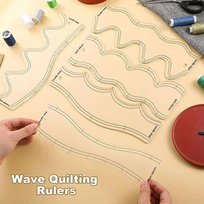 StitchCurve – 5pcs Quilting Ruler Set